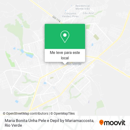Maria Bonita Unha Pele e Depil by Mariamaccosta mapa