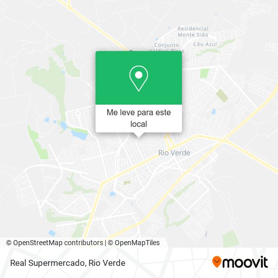 Real Supermercado mapa