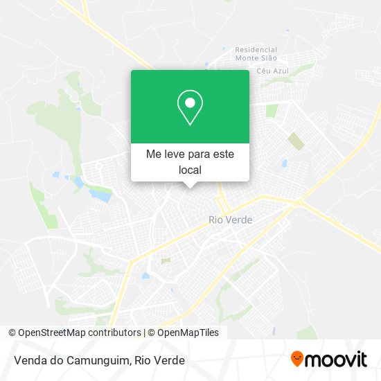 Venda do Camunguim mapa