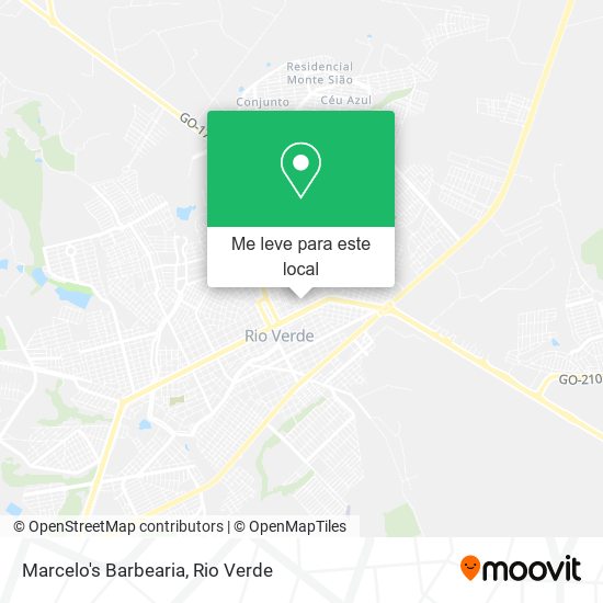 Marcelo's Barbearia mapa