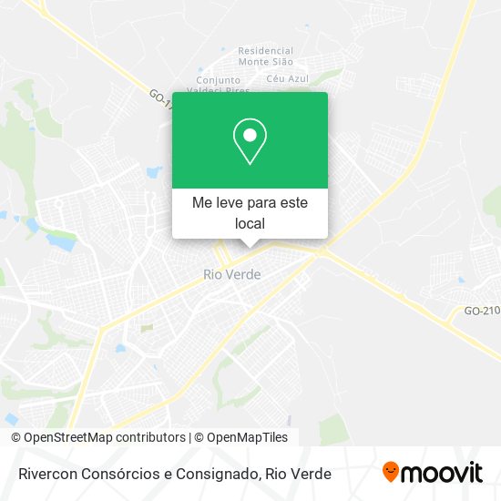 Rivercon Consórcios e Consignado mapa