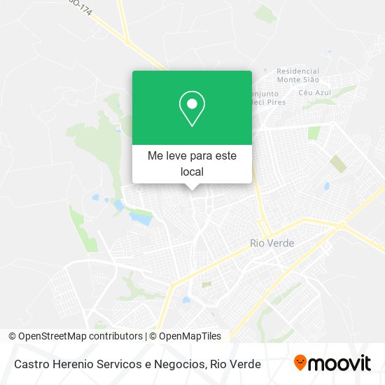 Castro Herenio Servicos e Negocios mapa