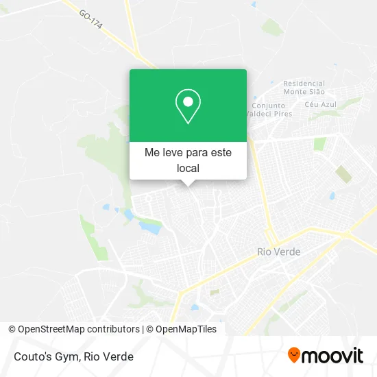 Couto's Gym mapa
