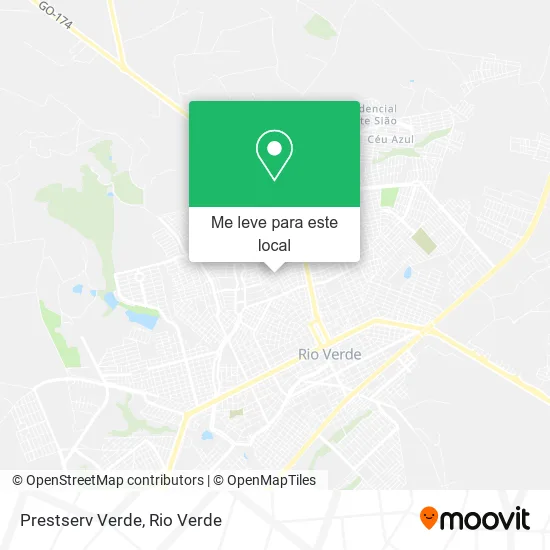 Prestserv Verde mapa
