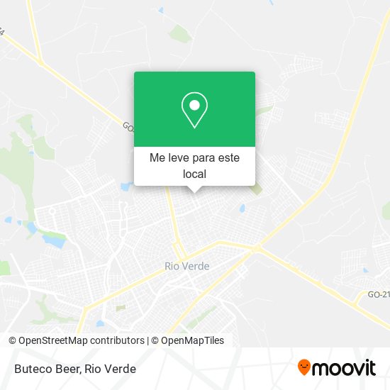 Buteco Beer mapa