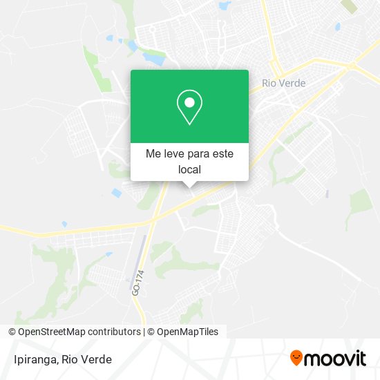 Ipiranga mapa