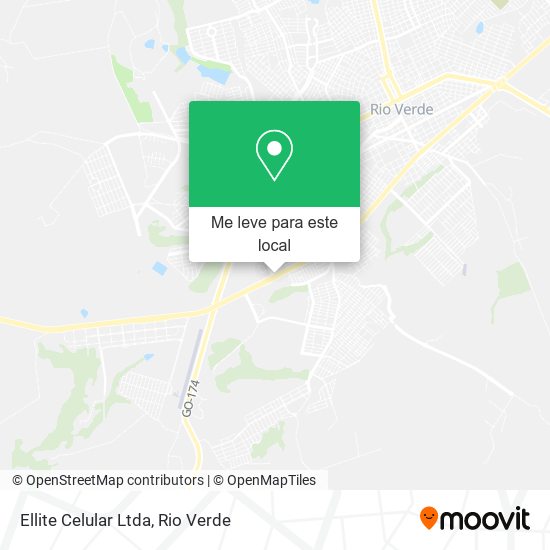 Ellite Celular Ltda mapa
