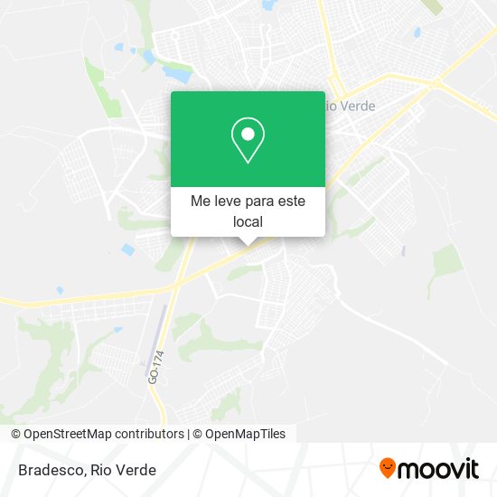 Bradesco mapa