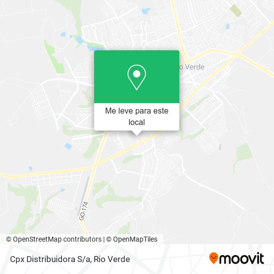 Cpx Distribuidora S/a mapa