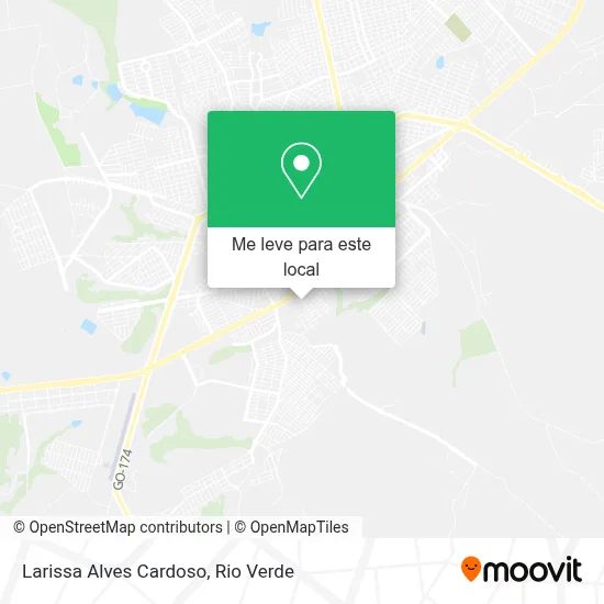 Larissa Alves Cardoso mapa
