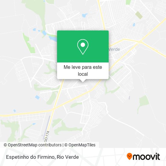 Espetinho do Firmino mapa