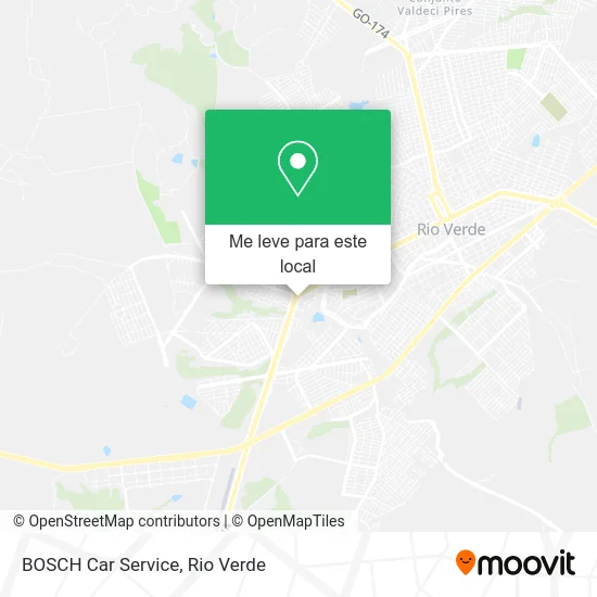 BOSCH Car Service mapa