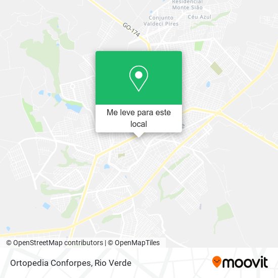 Ortopedia Conforpes mapa