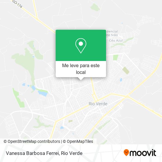 Vanessa Barbosa Ferrei mapa
