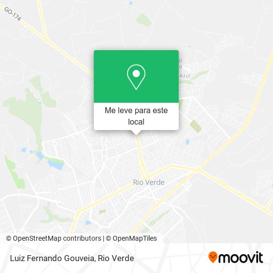 Luiz Fernando Gouveia mapa