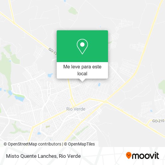 Misto Quente Lanches mapa