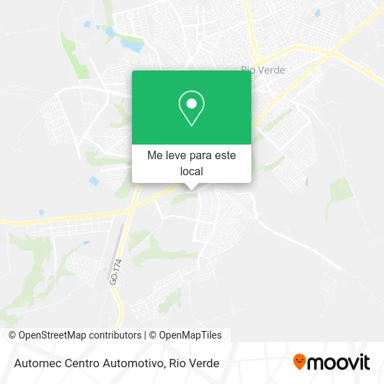 Automec Centro Automotivo mapa
