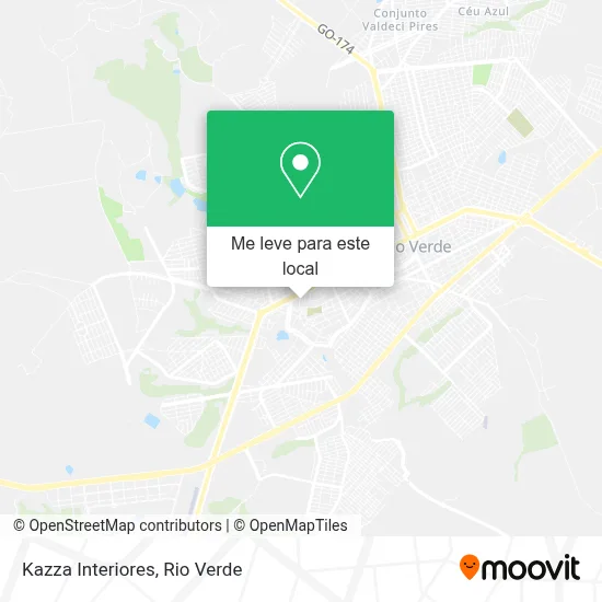 Kazza Interiores mapa