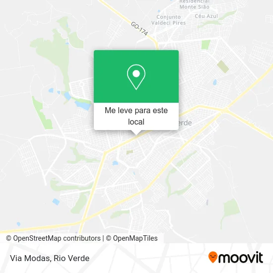 Via Modas mapa