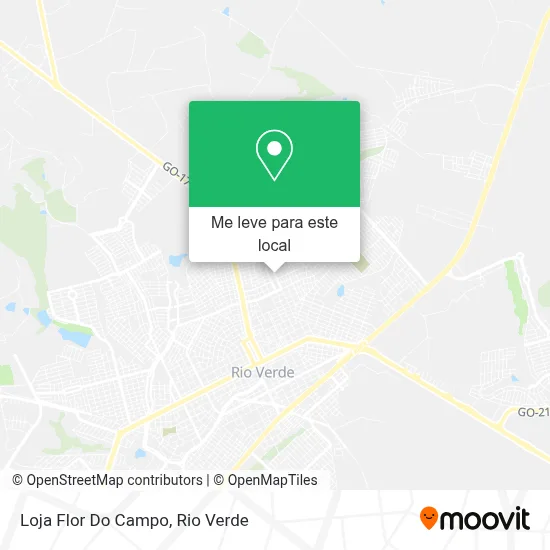 Loja Flor Do Campo mapa