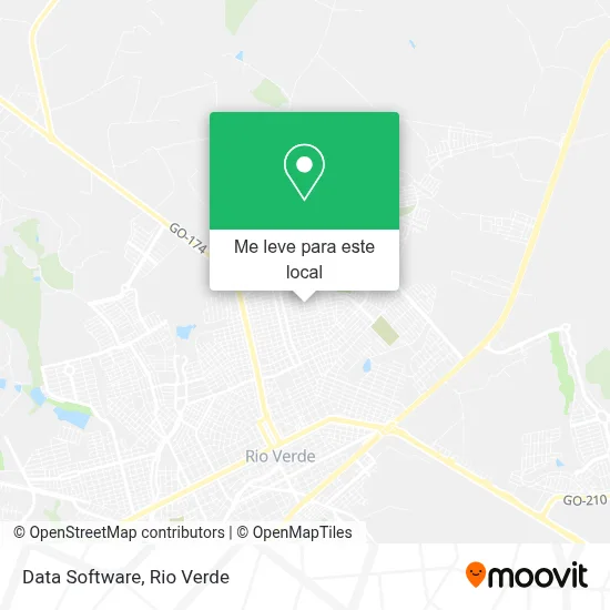 Data Software mapa