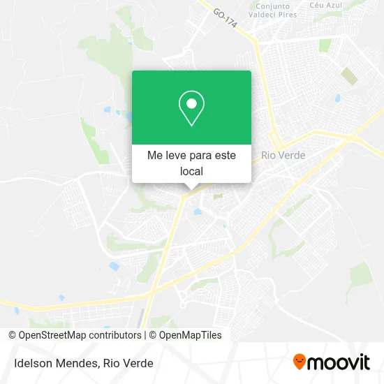Idelson Mendes mapa