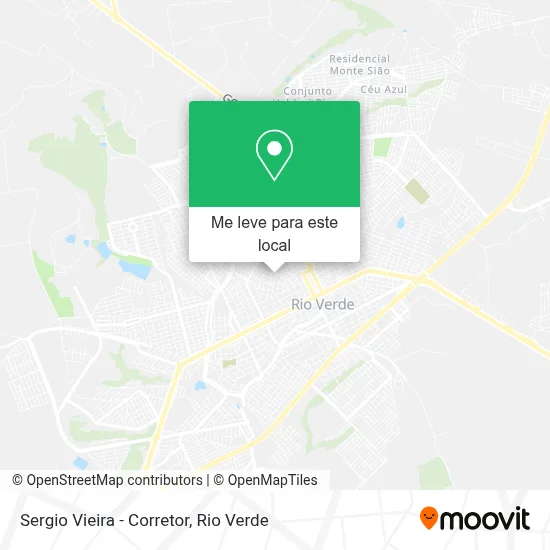 Sergio Vieira - Corretor mapa