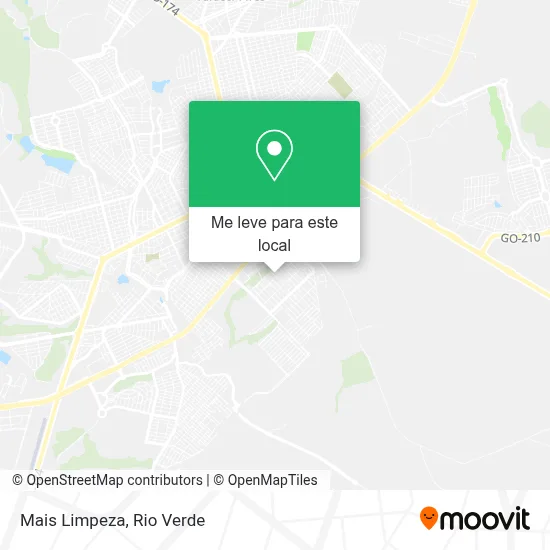 Mais Limpeza mapa