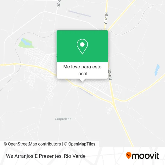 Ws Arranjos E Presentes mapa