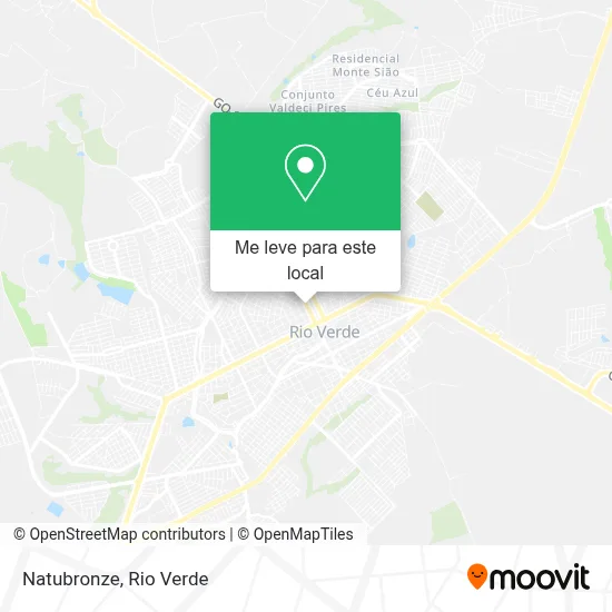 Natubronze mapa