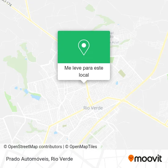 Prado Automóveis mapa