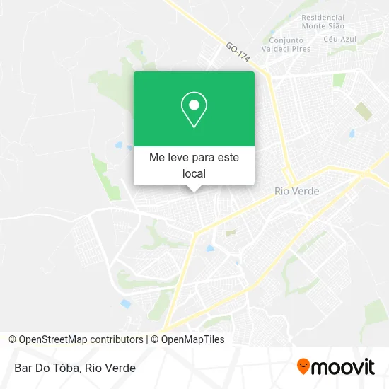 Bar Do Tóba mapa