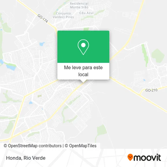 Honda mapa
