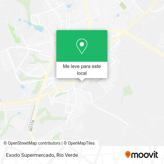 Exodo Supermercado mapa