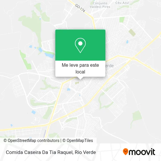 Comida Caseira Da Tia Raquel mapa