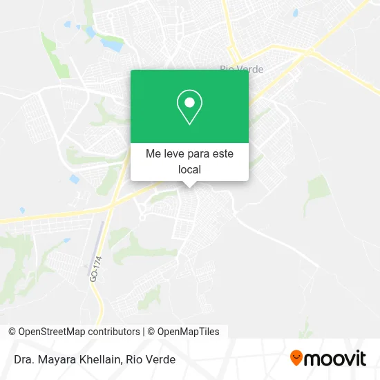 Dra. Mayara Khellain mapa