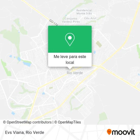 Evs Viana mapa