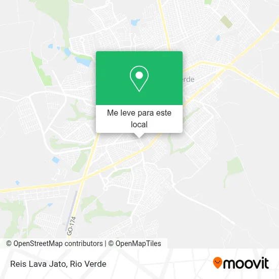 Reis Lava Jato mapa