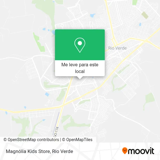 Magnólia Kids Store mapa