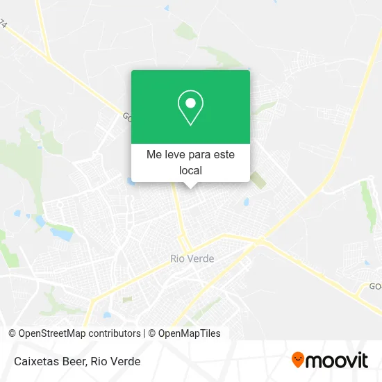 Caixetas Beer mapa