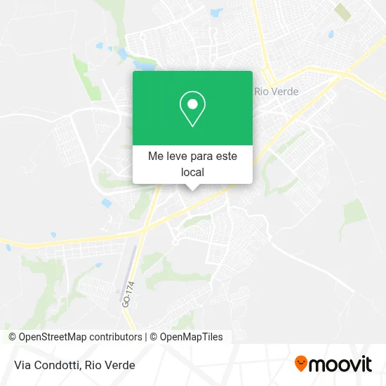 Via Condotti mapa