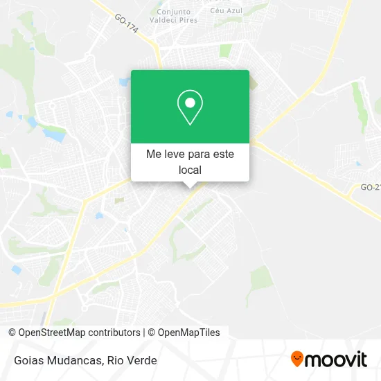 Goias Mudancas mapa