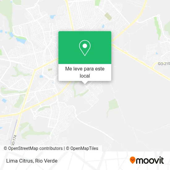 Lima Citrus mapa