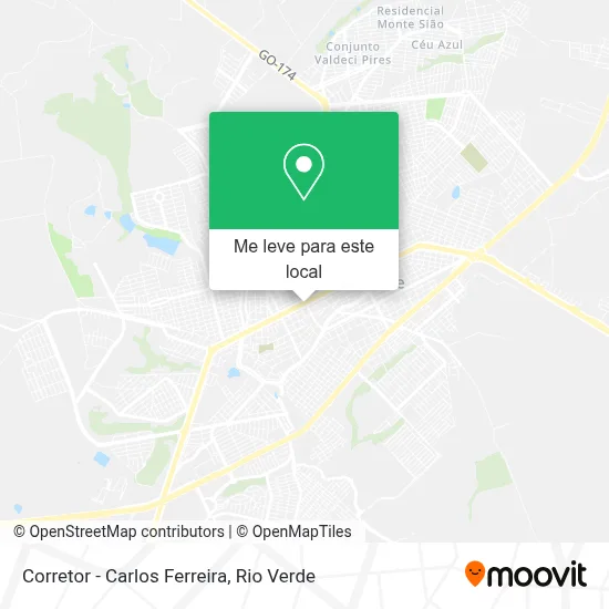 Corretor - Carlos Ferreira mapa