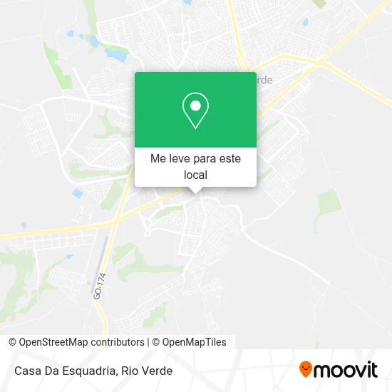 Casa Da Esquadria mapa