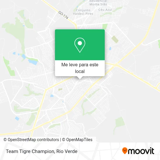 Team Tigre Champion mapa