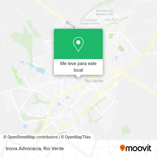 Inova Advocacia mapa