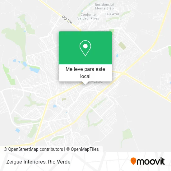 Zeigue Interiores mapa
