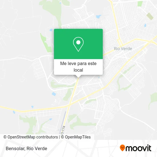 Bensolar mapa