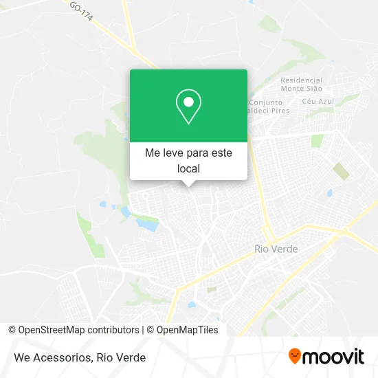 We Acessorios mapa